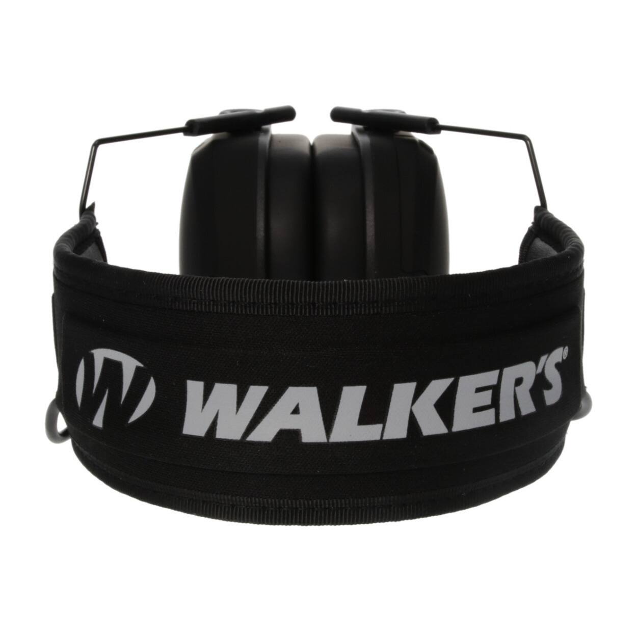 Left. Walker’s - Walkers Game Ear Razor Freedom Series Muffs (Flag) - Black.