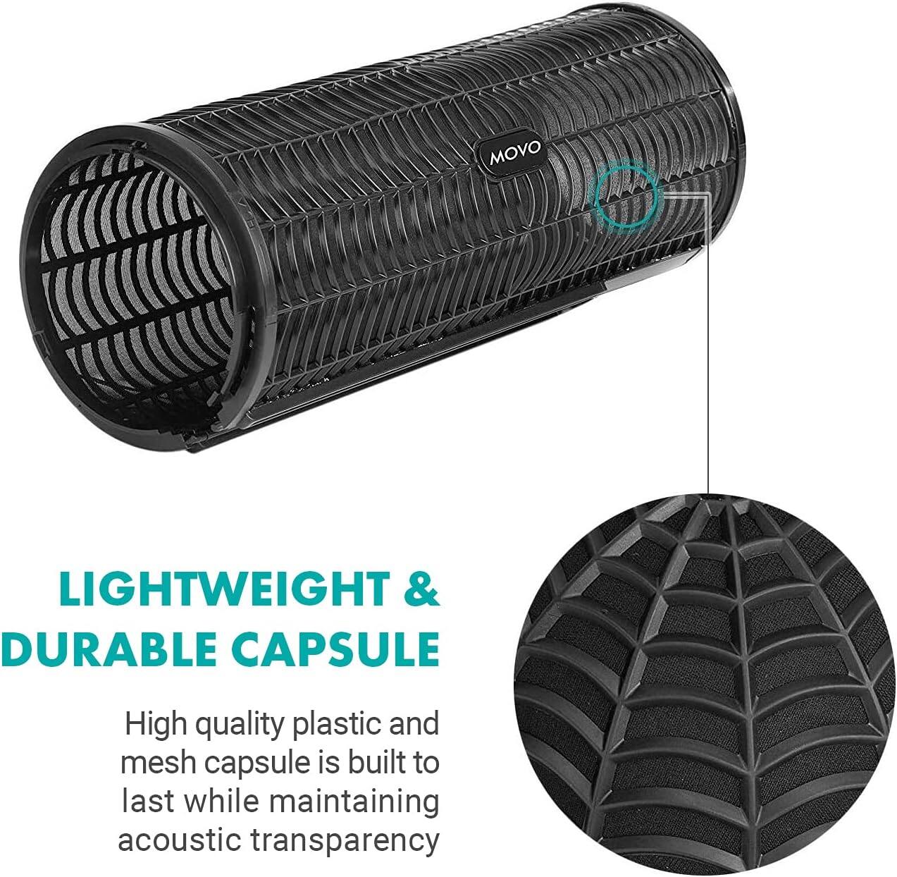 LIGHTWEIGHT & DURABLE CAPSULE

High quality plastic and mesh capsule is built to last while maintaining acoustic transparency