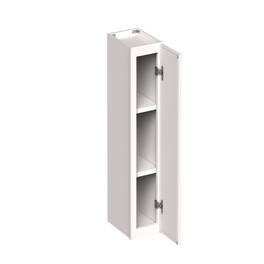 Boyel Living - 9-in W x 30-in H x 12-in D Slim Shaker RTA Kitchen Wall Cabinet with Soft-Close - Snow White