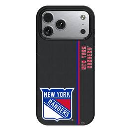 Keyscaper - NHL - New York Rangers Sidebar Magnetic iPhone Case - 15 - Black