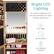 DND M I T. Bright LED Lighting. An interior lighted mirror sets the backdrop for clean makeup application. LED Lights. Interior Mirror. 6 AA Batteries Required.