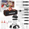 36 PIECE GRIDDLE ACCESSORIES with travel bag - CHEFSPOT