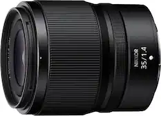 The text on the image reads "462 C 1:14 35mm Z NIKKOR 35/1.4." This text is grouped and corrected as follows:
"462 C 1:14 35mm Z NIKKOR 35/1.4"
The text is grouped as follows:
* "462 C 1:14"
* "35mm Z NIKKOR 35/1.4"