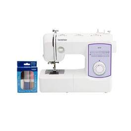 Brother - GX-37 Sewing Machine and 6-Piece Sewing Thread Bundle