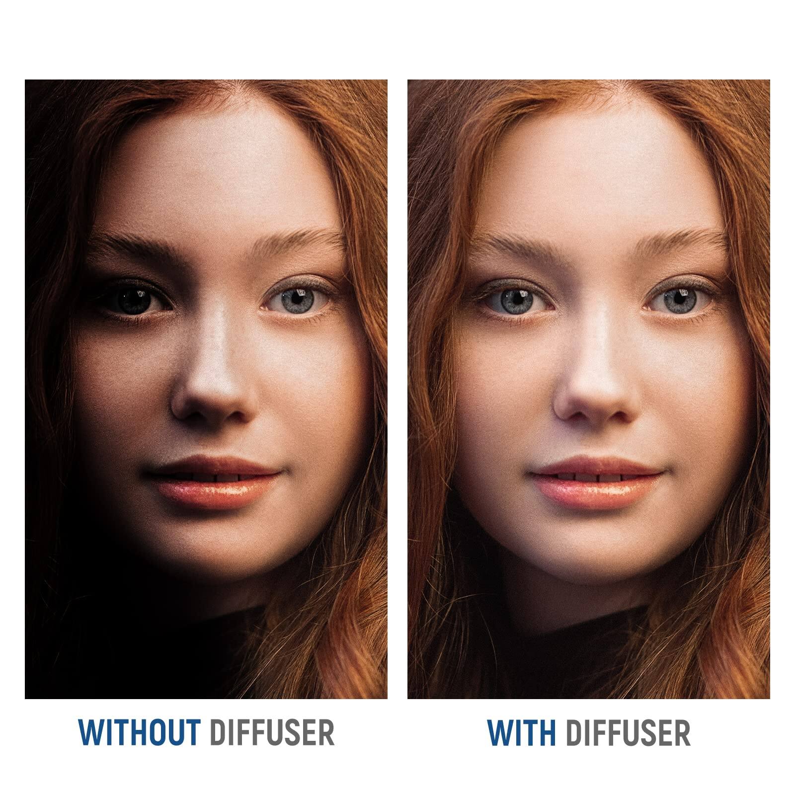 WITHOUT DIFFUSER  
WITH DIFFUSER