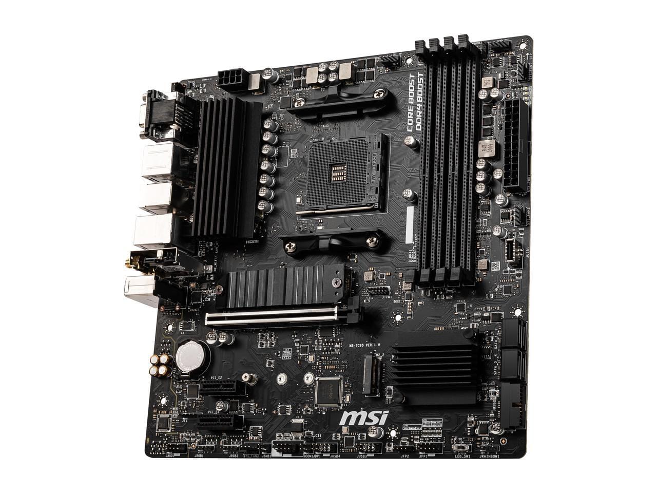 Newegg MSI B550M PRO VDH WIFI + AMD Ryzen 5 5500 + Team Group 16GB