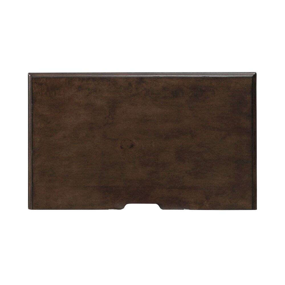 Angle. Liberty Furniture Industries - Arden Road Bedroom Nightstand w/ Charging Station AC USB-A USB-C - Satin Cherry - Satin Cherry.