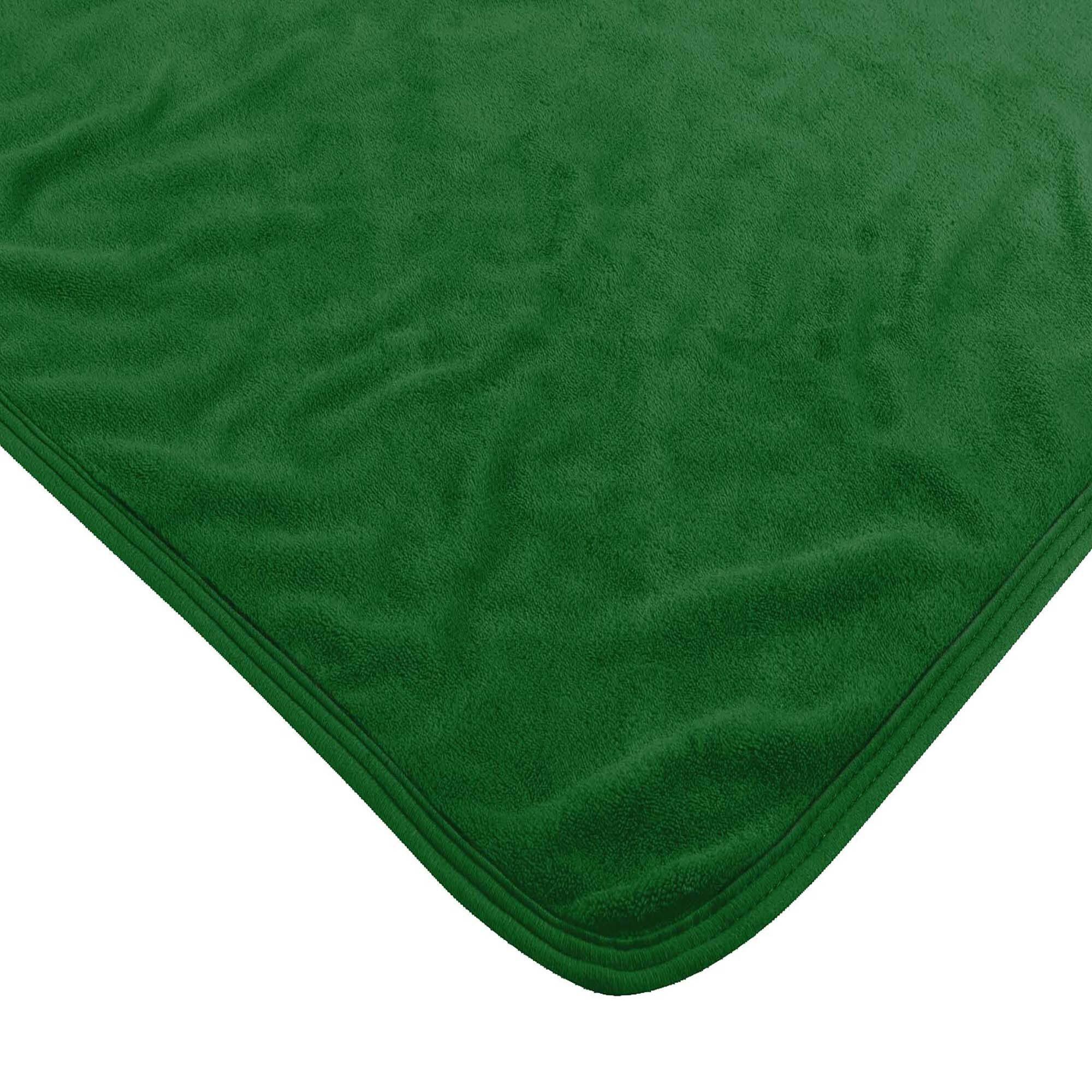 Alt View 1. Sweet Home Collection - NBA Milwaukee Bucks 46" x 60" Raschel Throw Blanket - Green.