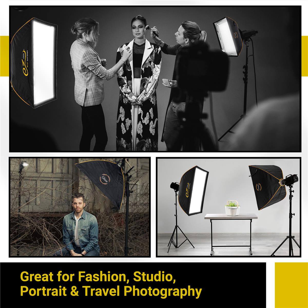 Great for Fashion, Studio, Portrait & Travel Photography