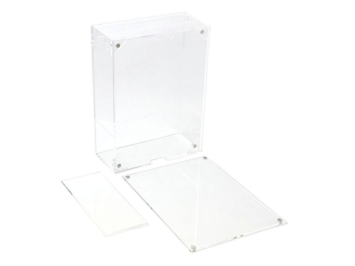 Alt View 2. Mijo Exclusives - Showcase Premium Collector Single Display Case with Shelf "Mijo Exclusives" for 1/64 Scale Models.