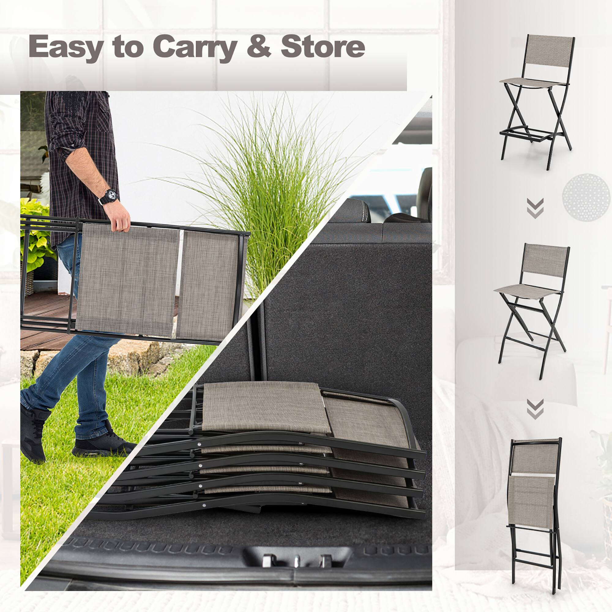 Easy to Carry & Store