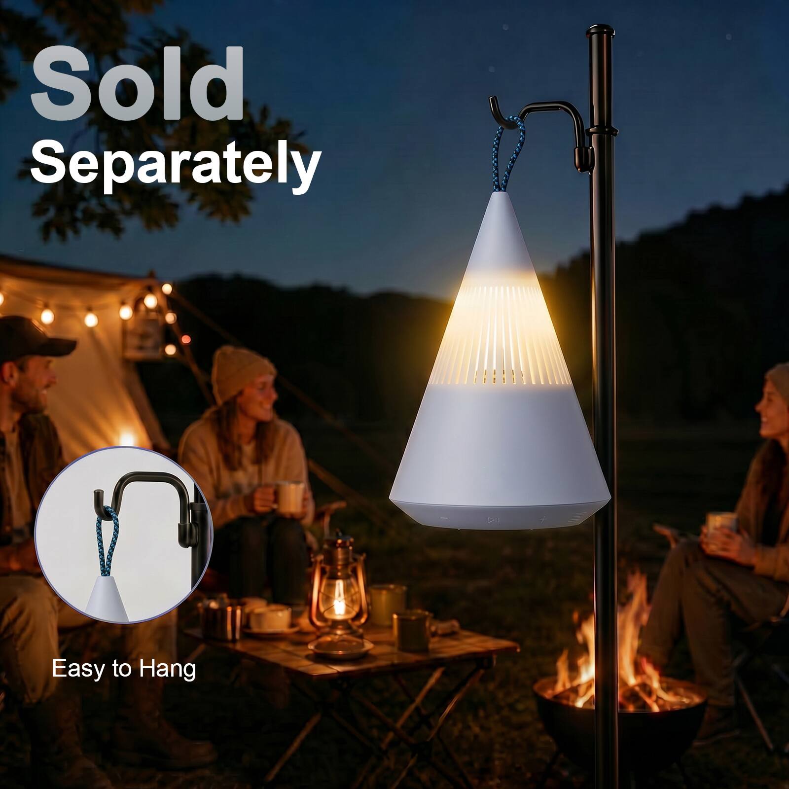 Sold Separately  
Easy to Hang