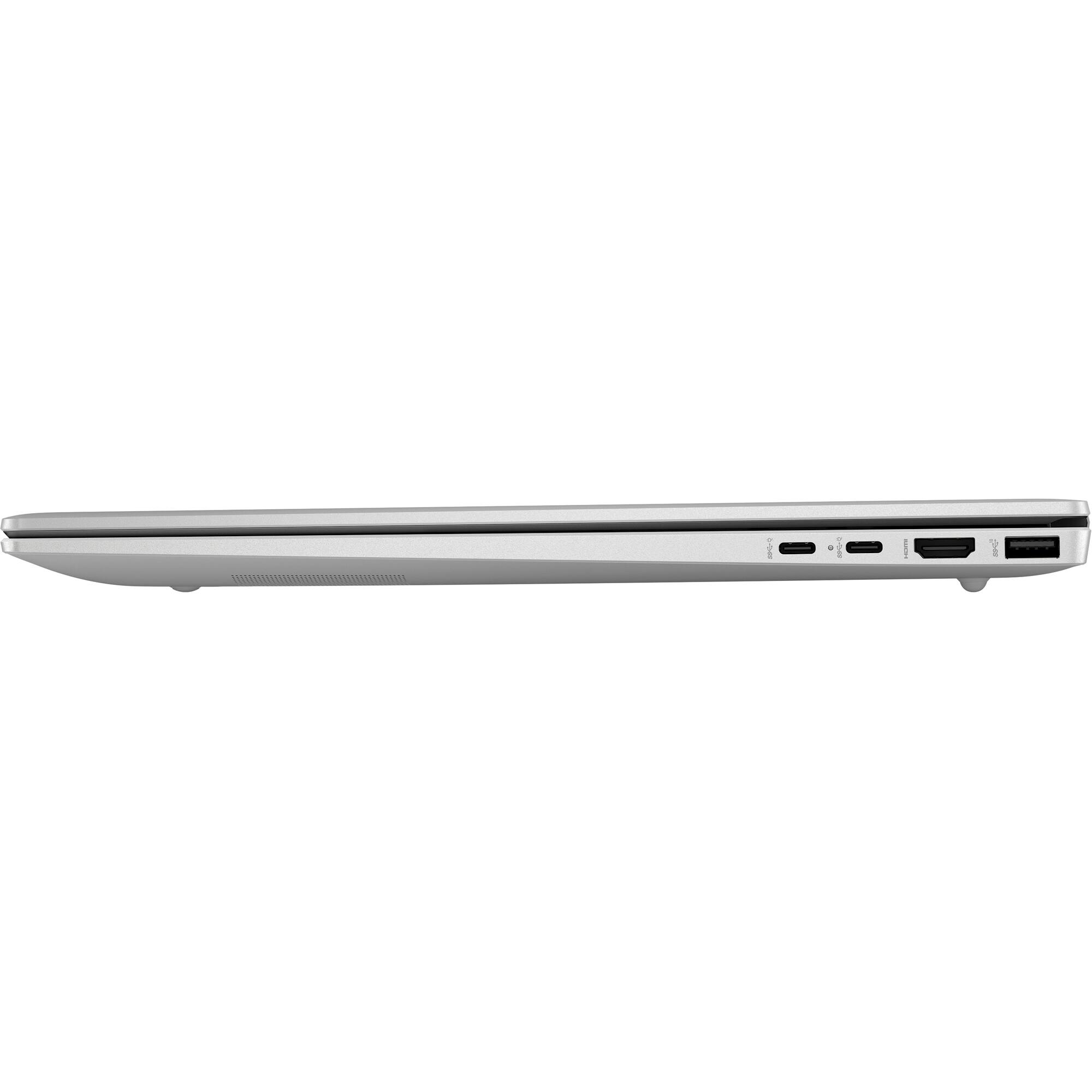 Alt View 3. HP - Pavilion 16" WUXGA Touch-Screen Laptop - Intel Core Ultra 5 125U - 8GB Memory Intel Graphics 512GB SSD Windows 11 Home - Natural Silver.
