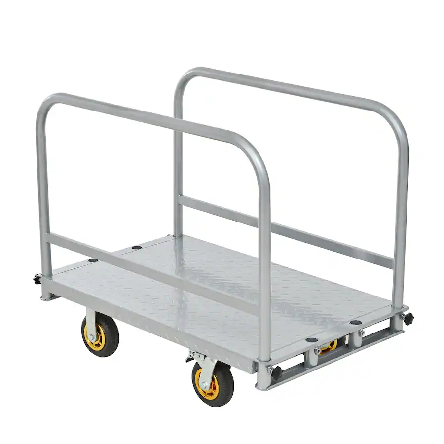 Purchasing Platforms Ropilly 2 in 1 Steel Panel Truck Cart Heavy Duty Platform Truck with ...
