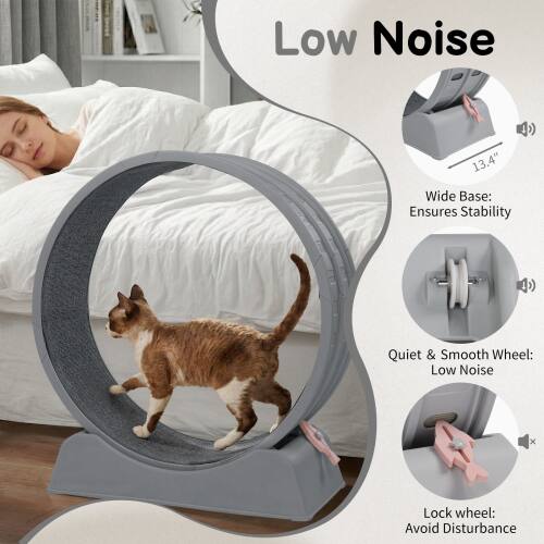 Low Noise  
13.4" Wide Base: Ensures Stability  
Quiet & Smooth Wheel: Low Noise  
Lock Wheel: Avoid Disturbance