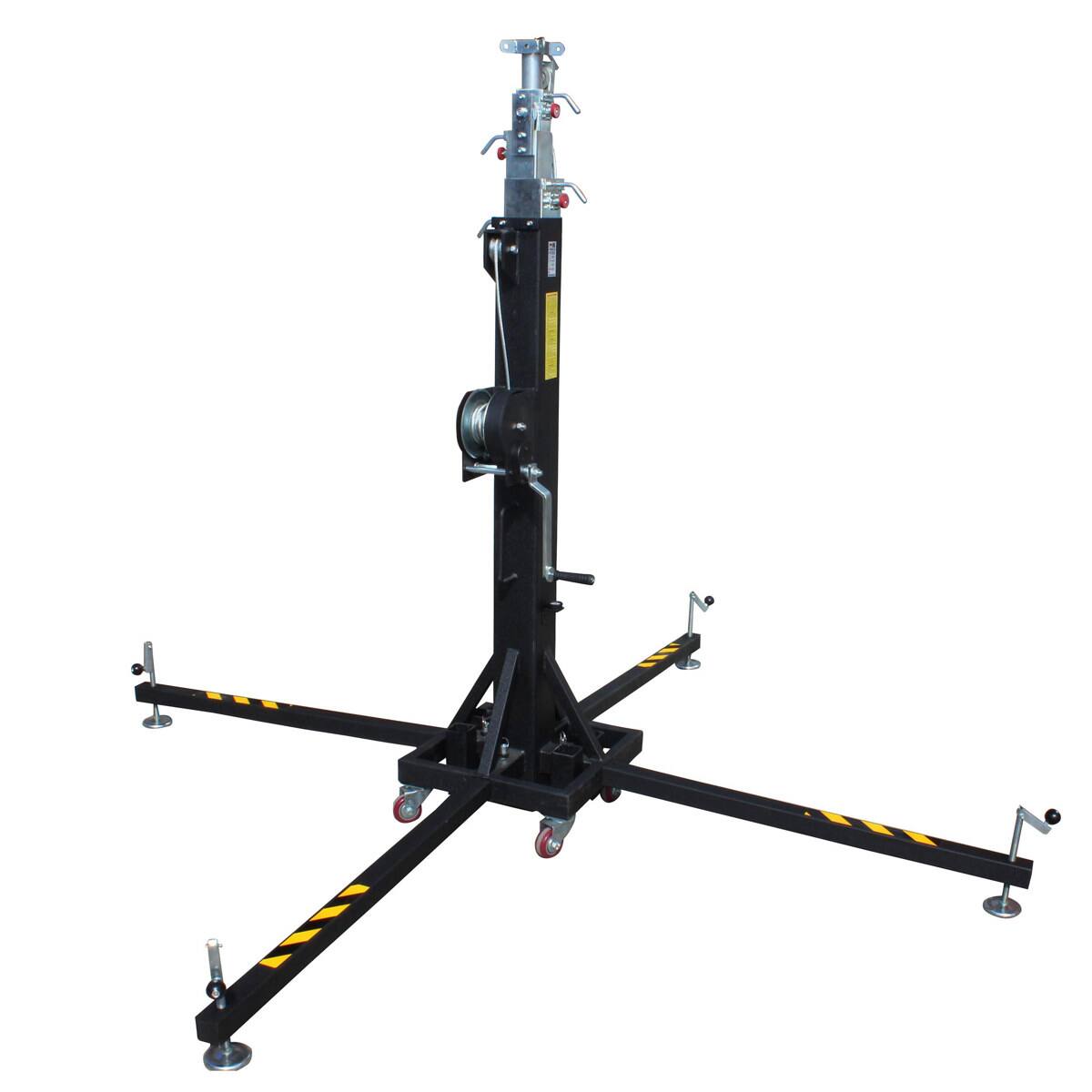 Alt View 7. ProX - ProX XT-CRANK22FT-400 Heavy Duty 22' High Truss Crank Up Lighting Stand, Holds 400 lb.