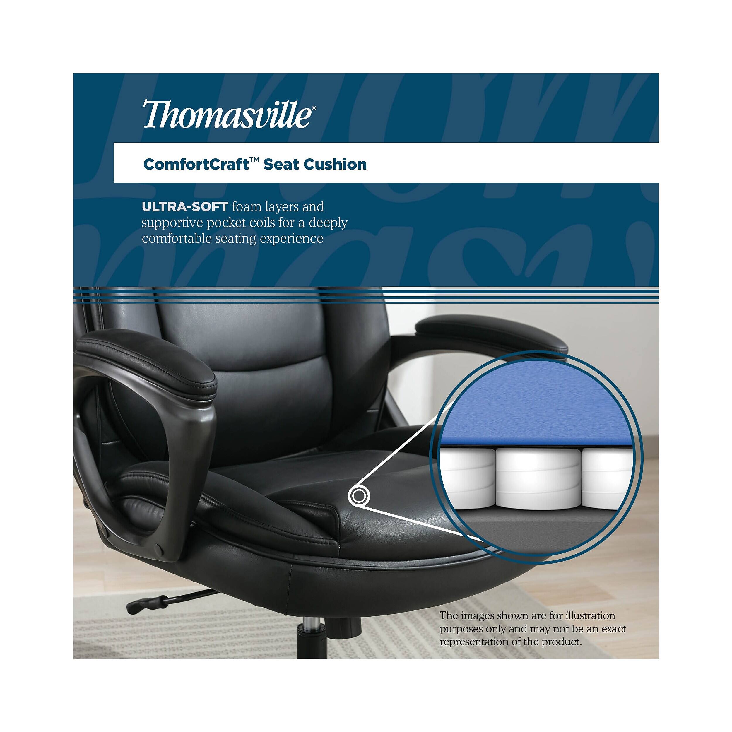 Thomasville ComfortCraft™ Seat Cushion

ULTRA-SOFT foam layers and supportive pocket coils for a deeply comfortable seating experience

The images shown are for illustration purposes only and may not be an exact representation of the product.