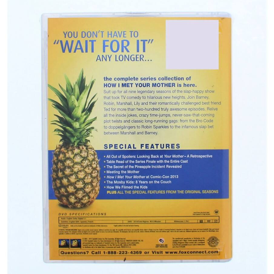 Angle. How I Met Your Mother: The Complete Series   - DVD.