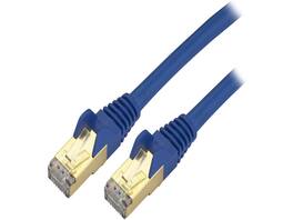 StarTech.com - StarTech C6ASPAT4BL Cat6a Shielded 4ft Blue Ethernet Cable