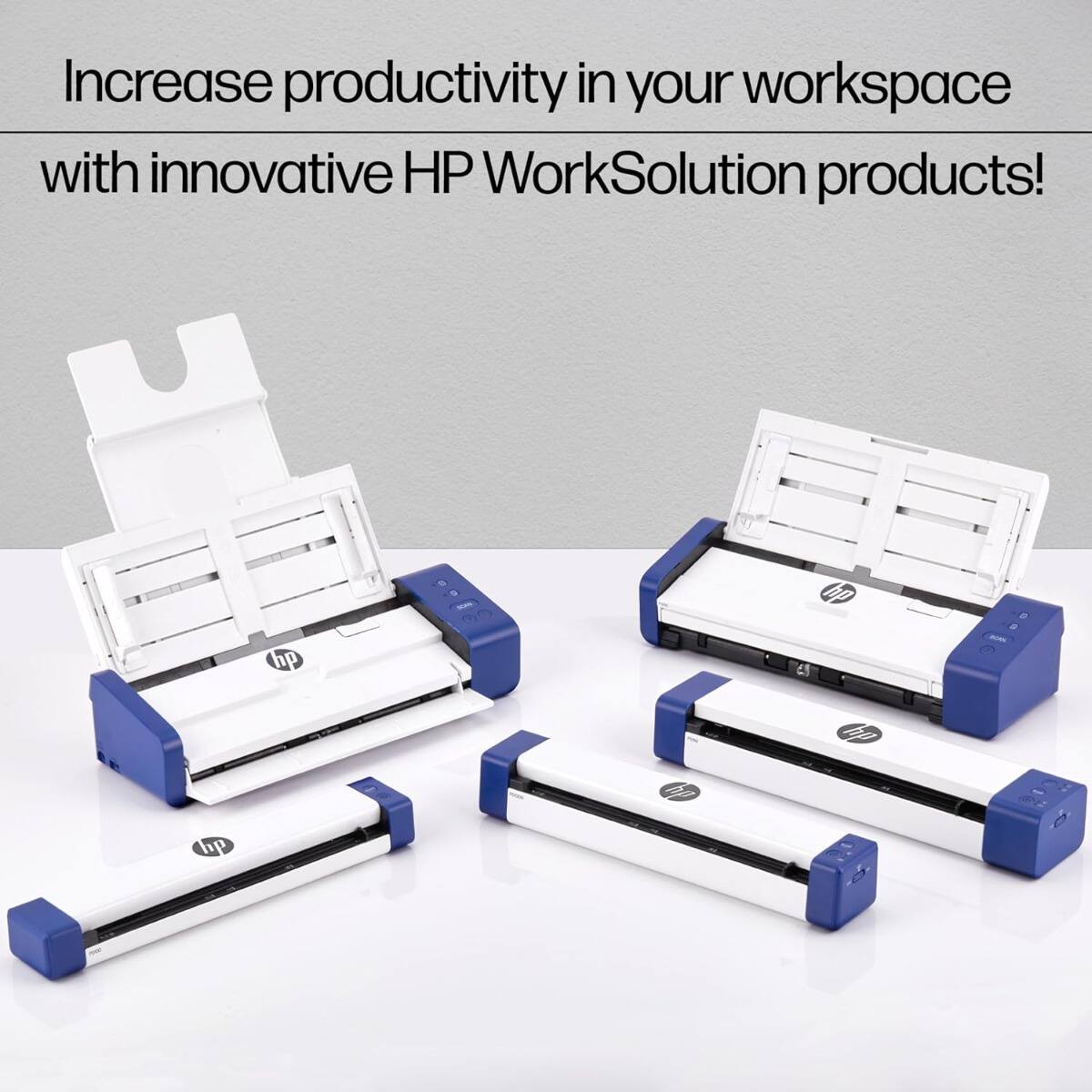 Increase productivity in your workspace with innovative HP WorkSolution products!