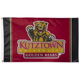 WinCraft - Kutztown Golden Bears 3' x 5' Logo One-Sided Flag - Multicolor