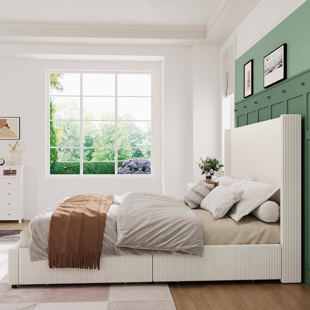 Alt View 3. Qeetex - Metal Daybed with Trundle Set, Space-Saving Sofa Bed Frame with Steel Support for Bedroom or Living Room - Purple Sets.