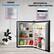 FRIDGE
2 GLASS SHELVES
MECHANICAL TEMPERATURE CONTROL