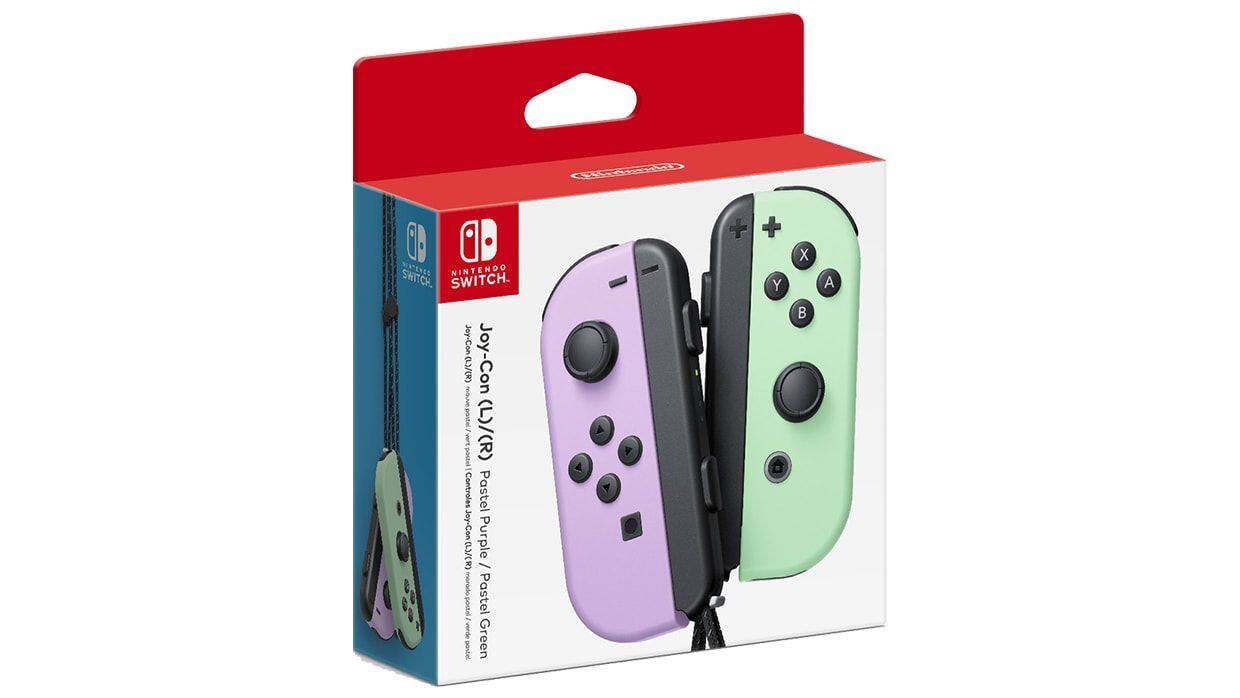 Nintendo Switch Joy-Con (L)/(R) Pastel Purple / Pastel Green