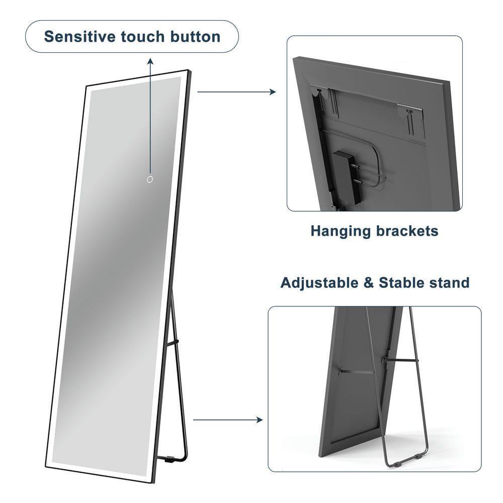 Sensitive touch button  
Hanging brackets  
Adjustable & Stable stand