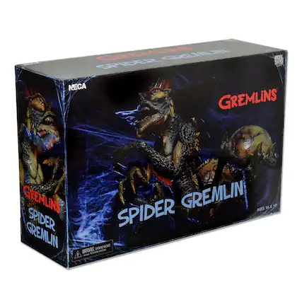 GREMLINS SPIDER GREMLIN AGES 14+ UP SPIDER SPIDER GREMLIN WARNING: CHOKING HAZARD