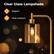 Clear Glass Lampshade
- Elegant
- Heat-resistant