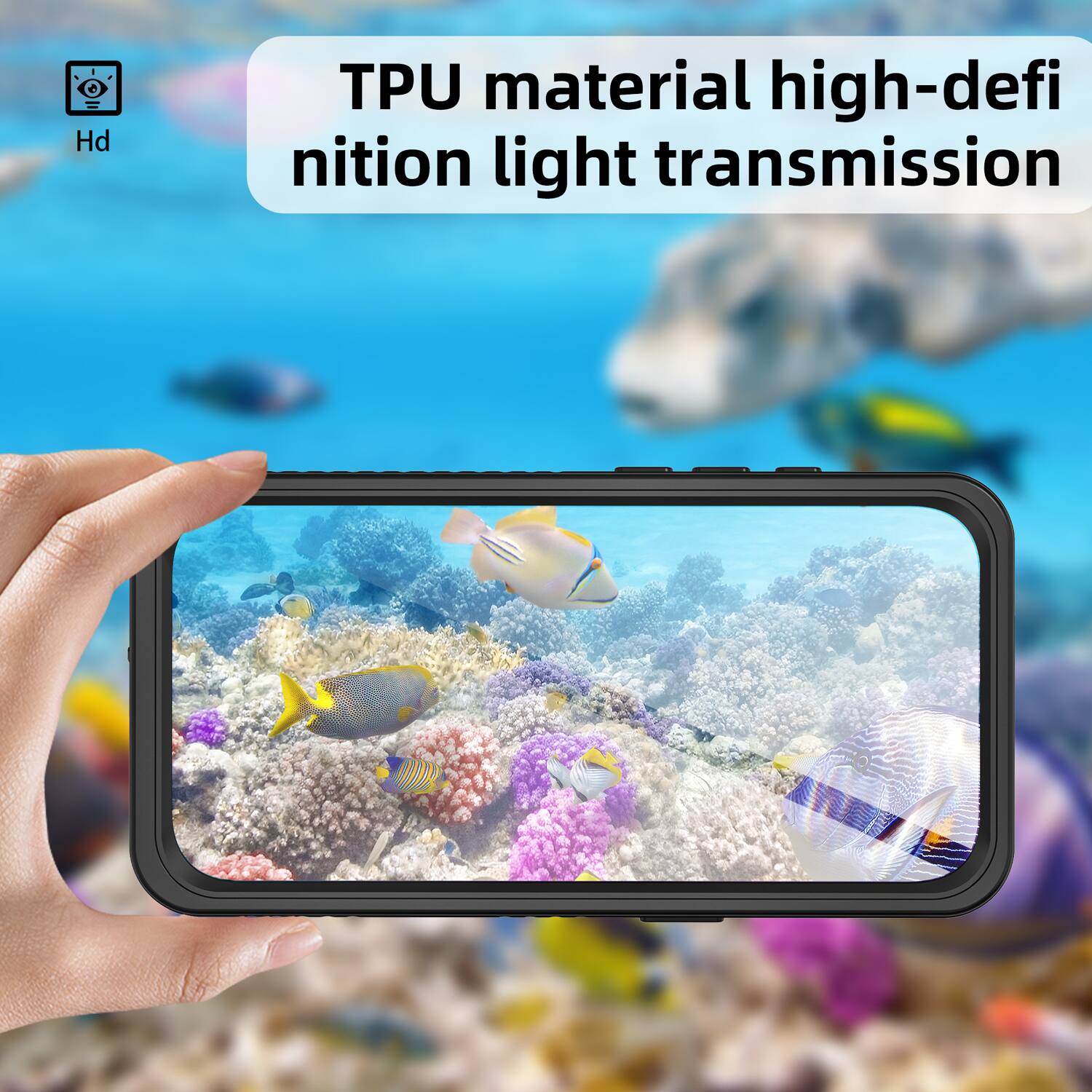 TPU material high-definition light transmission