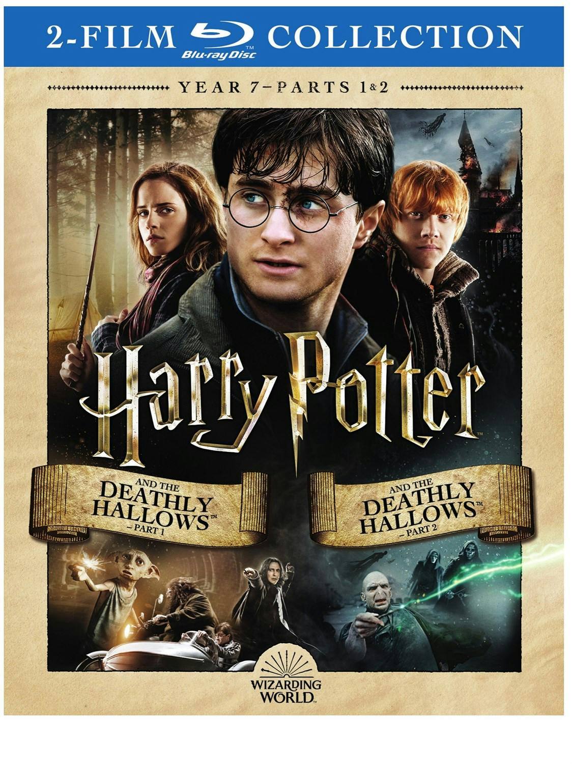 Harry Potter: Deathly Hallows, Part 1&2 (Blu-ray Double Feature) [Blu-ray] [Standard]