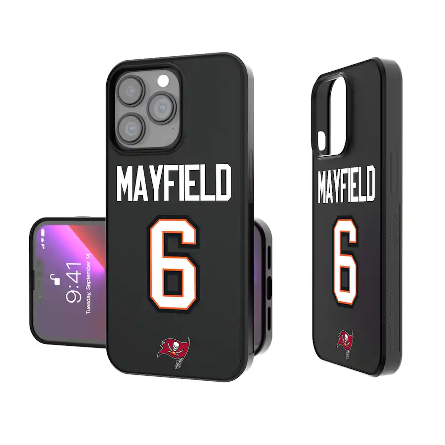 Keyscaper NFL Baker Mayfield Tampa Bay Buccaneers IPhone Bump Case 15 keyscaper-nfl-baker-mayfield-tampa-bay-buccaneers-iphone-bump-case-15
