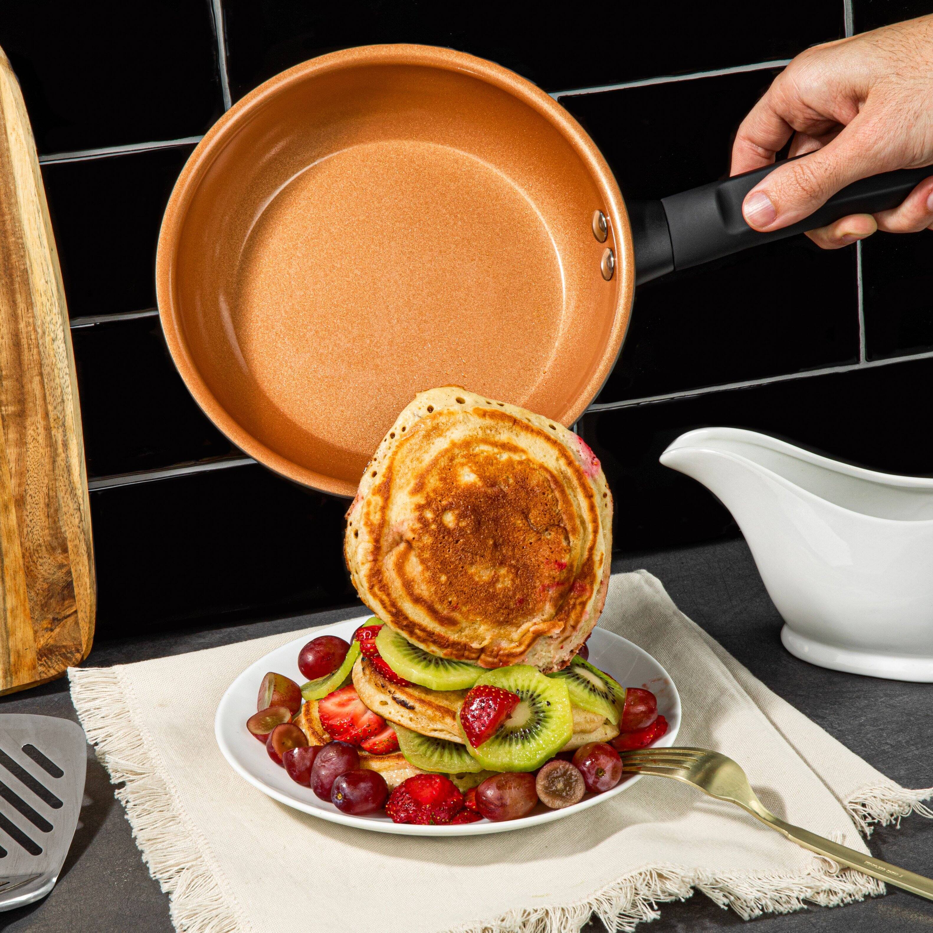 Alt View 7. Gotham Steel - Gotham Steel Pro Premier Hard Anodized 17 Piece Nonstick Cookware Set - Black.