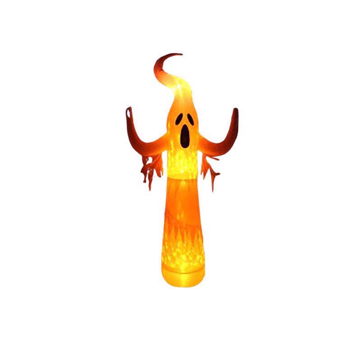 A Holiday Company 12 ft. Prelit Giant Glowing Ghost Inflatable ...