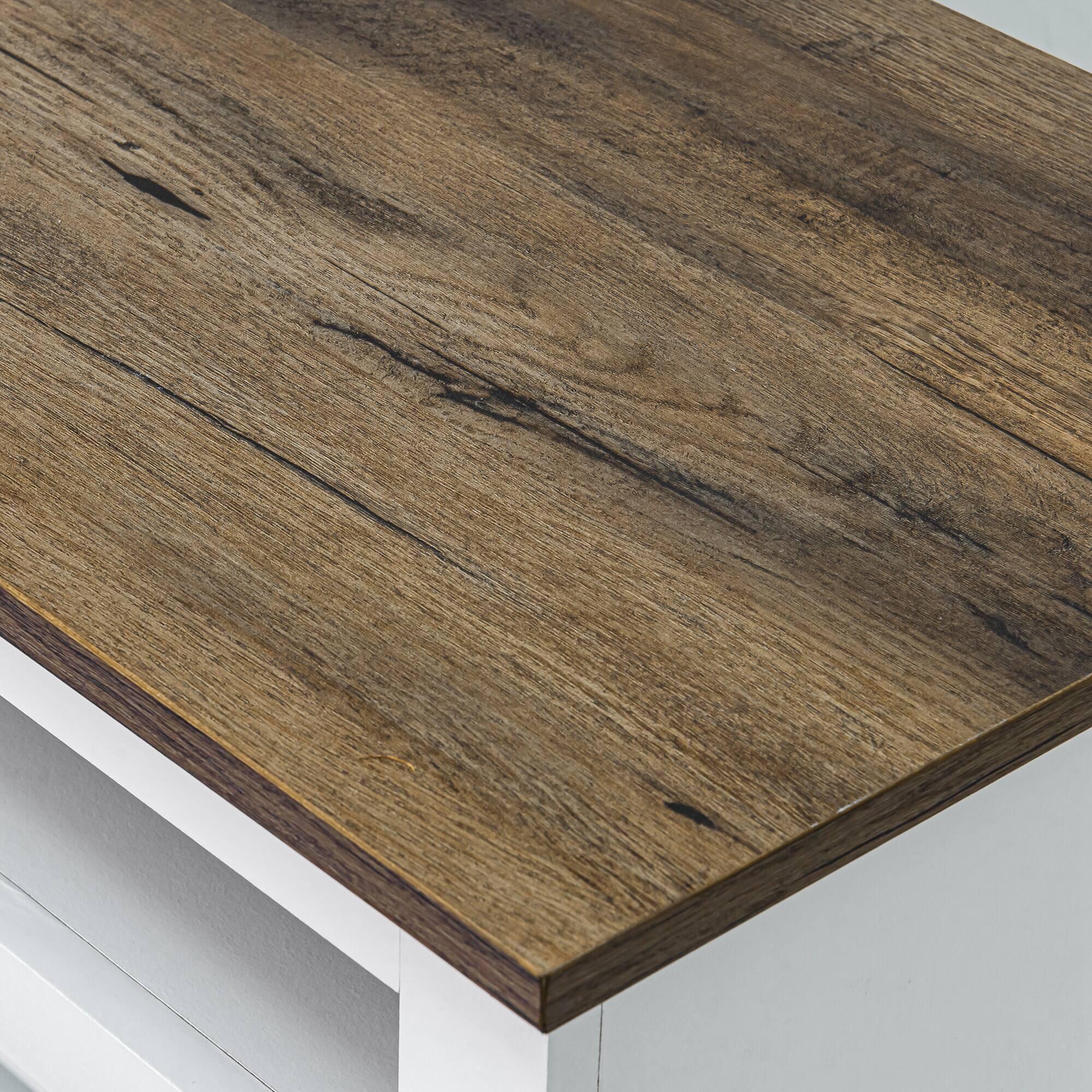 Alt View 8. Ihomeadore - 68" TV Stand with Open Storage Shelves and Cabinets Media Console for TVs up to 78" - White.