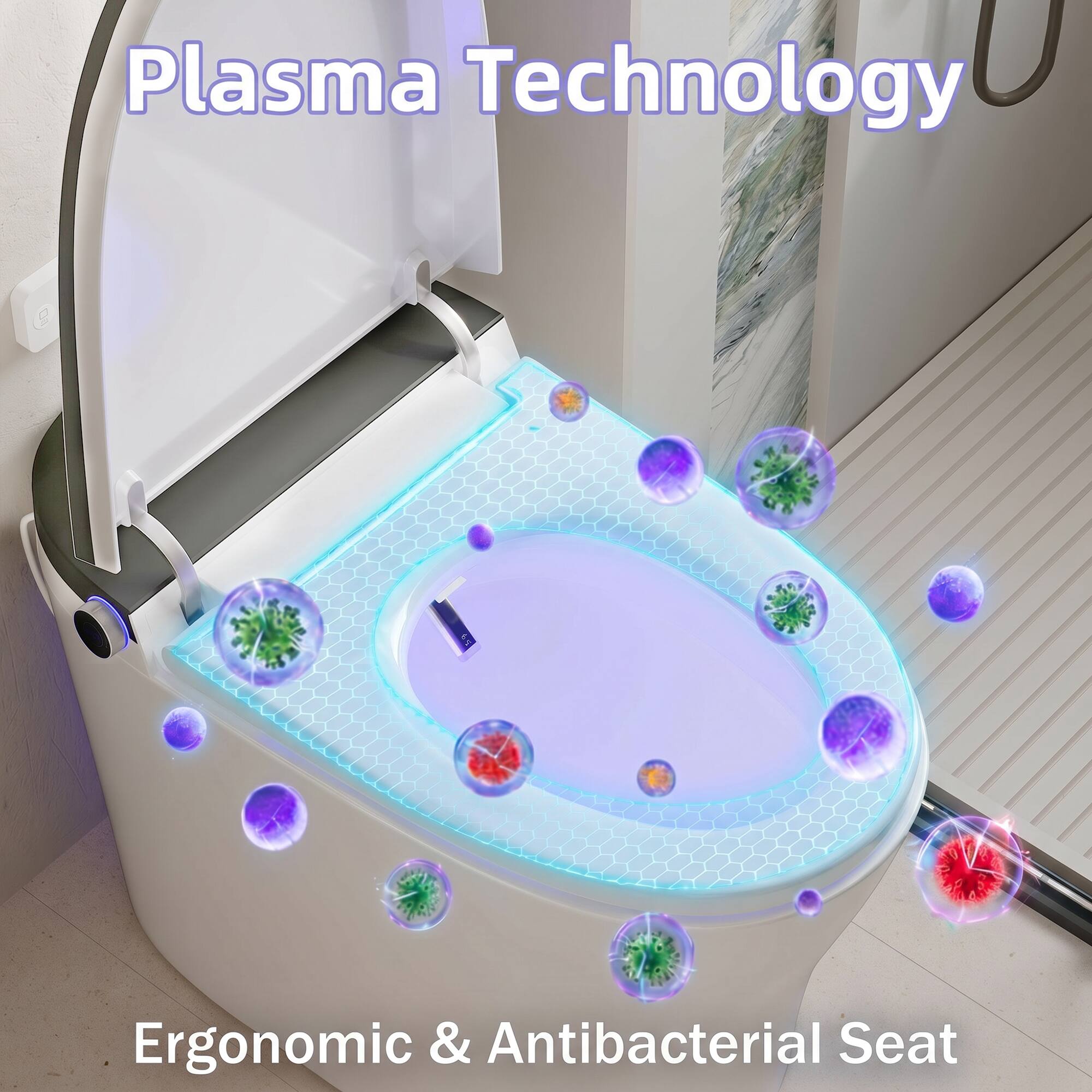 Plasma Technology

Ergonomic & Antibacterial Seat