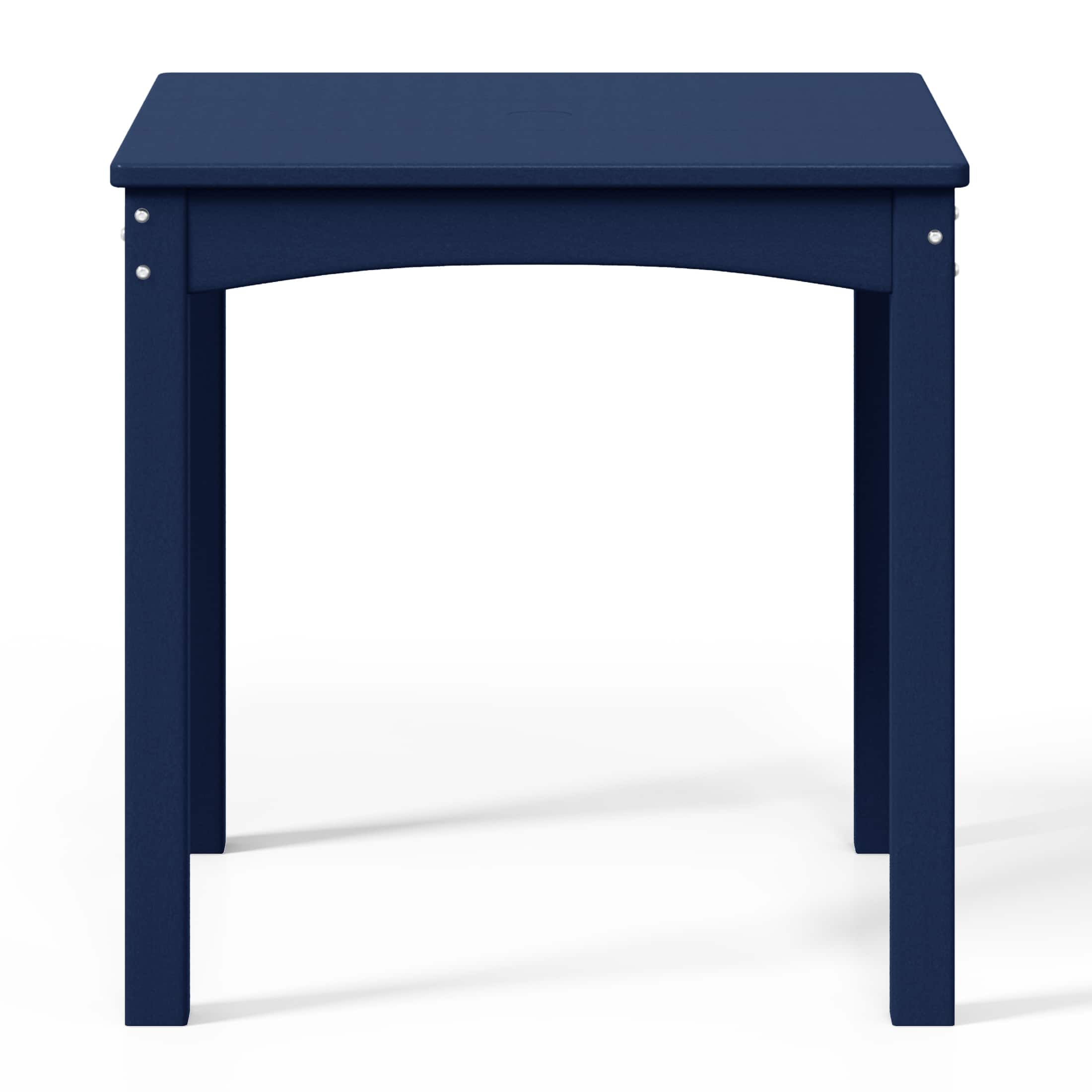 "WestinTrends - Treehouse Kids 24"" Wide HDPE Plastic Childrens Square Dinner Table - Navy Blue" price history on PriceWatchPro