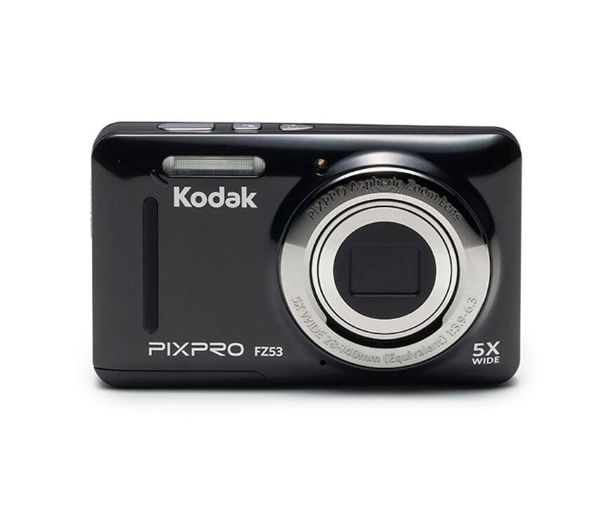 Kodak PIXPRO FZ53  
5X WIDE  
PIXPRO Aspheric Zoom Lens  
28-140mm (Equivalent 28-140mm)  
1:3.9-6