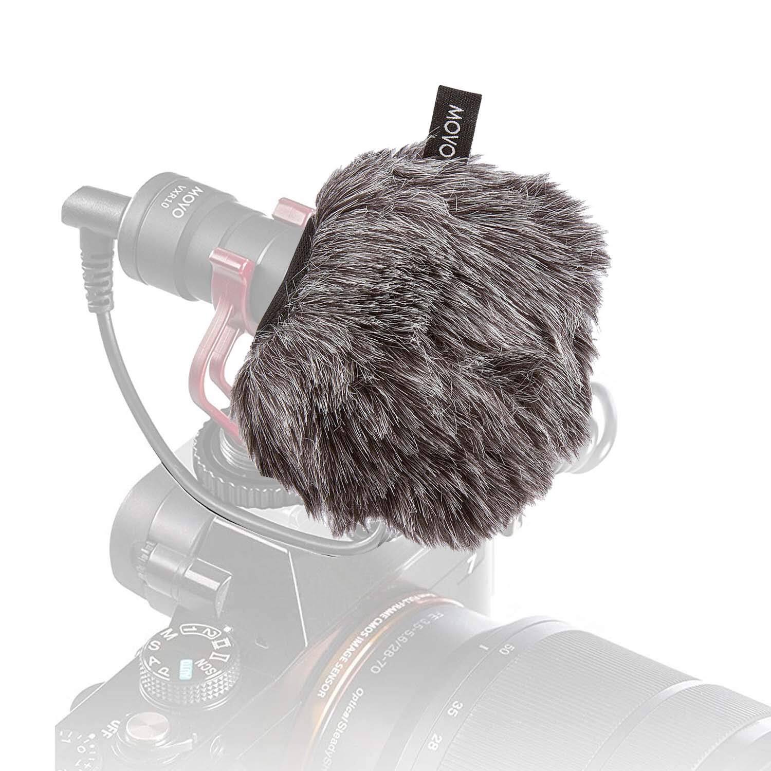 MOVO WS G9 Furry Outdoor Microphone Windscreen Muff for Portable