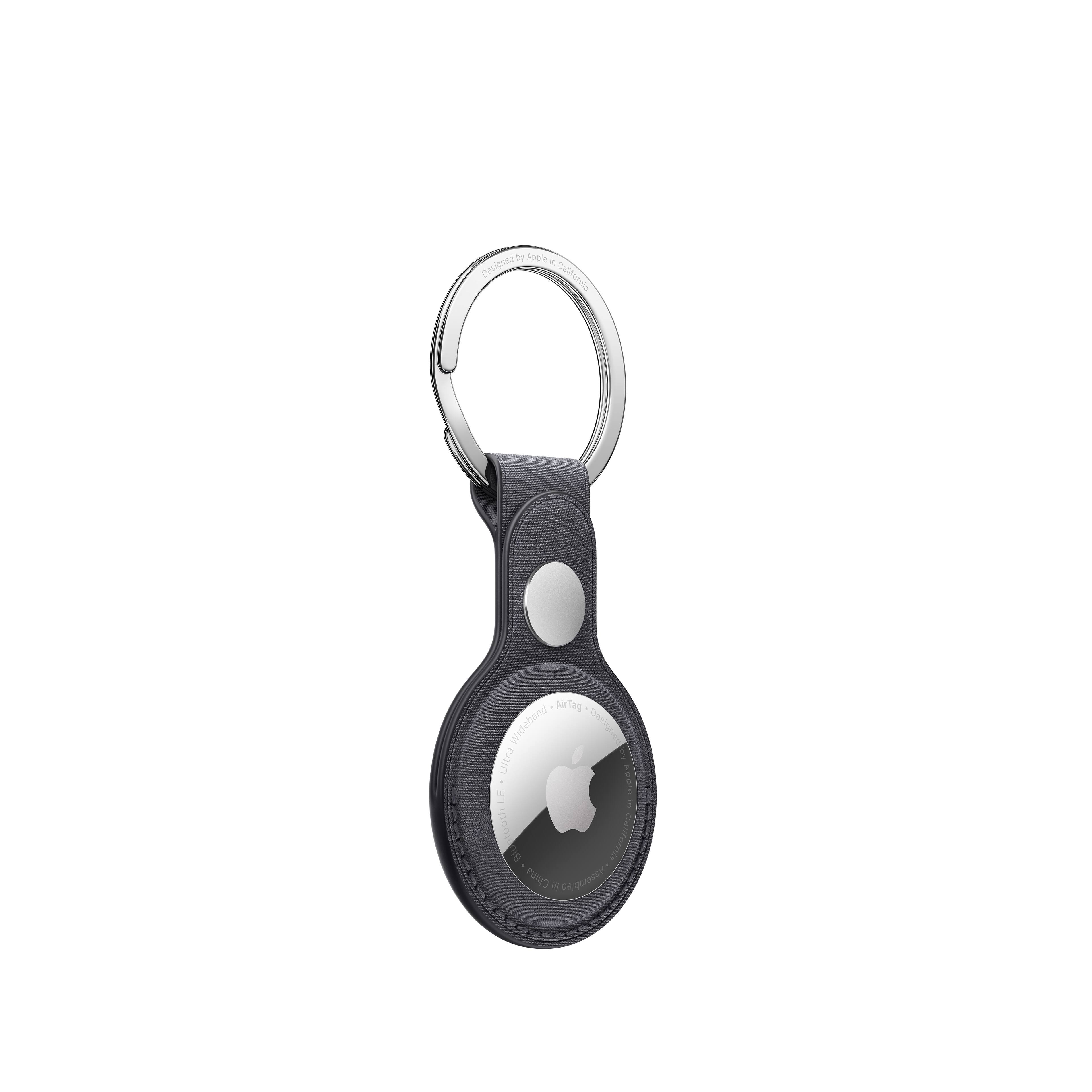 Apple AirTag FineWoven Key Ring Black MT2H3ZM/A - Best Buy