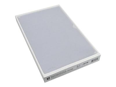Front. C-line - C-Line Deluxe Document Report Covers, Legal, Transparent, 50/Box (CLI62139) - Transparent.