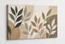 FC Design - Large Canvas 24x36" Neutral Botanical Leaf Minimalist Nature Art Painting Home Wall Décor - MultiColor