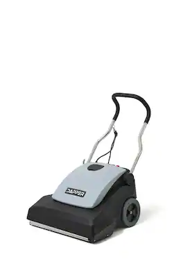 Dapper Supply - Commercial Corded Wide Area Vacuum Cleaner 26 Path 9 Gallon Tank Cleans 10000 Sq Ft Hr 110V Ideal - Gray