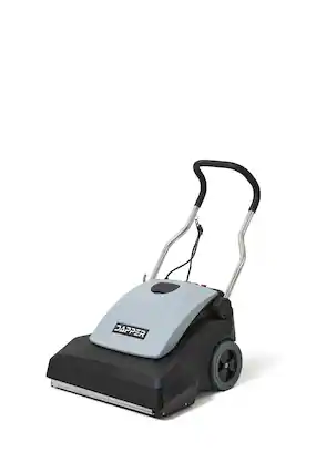 Front. Dapper Supply - Commercial Corded Wide Area Vacuum Cleaner 26 Path 9 Gallon Tank Cleans 10000 Sq Ft Hr 110V Ideal - Grey.
