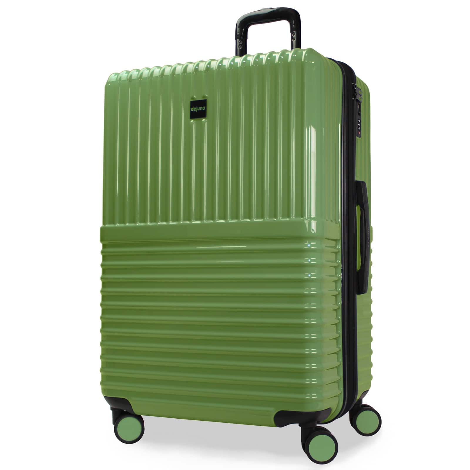 World Traveler - Tonal 28-Inch Lightweight Polycarbonate Expandable Spinner Luggage with TSA Lock - Matcha