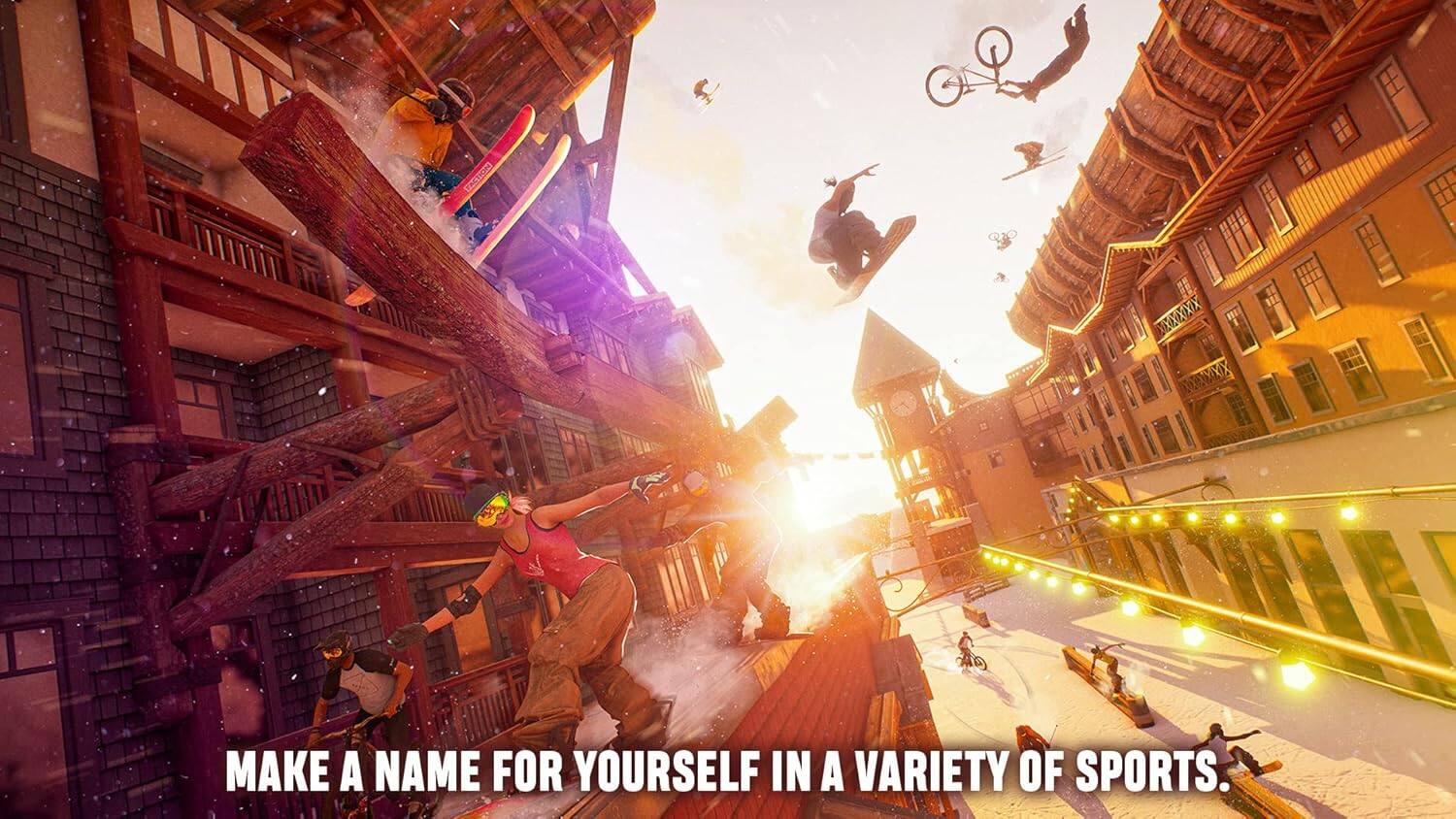 MAKE A NAME FOR YOURSELF IN A VARIETY OF SPORTS.