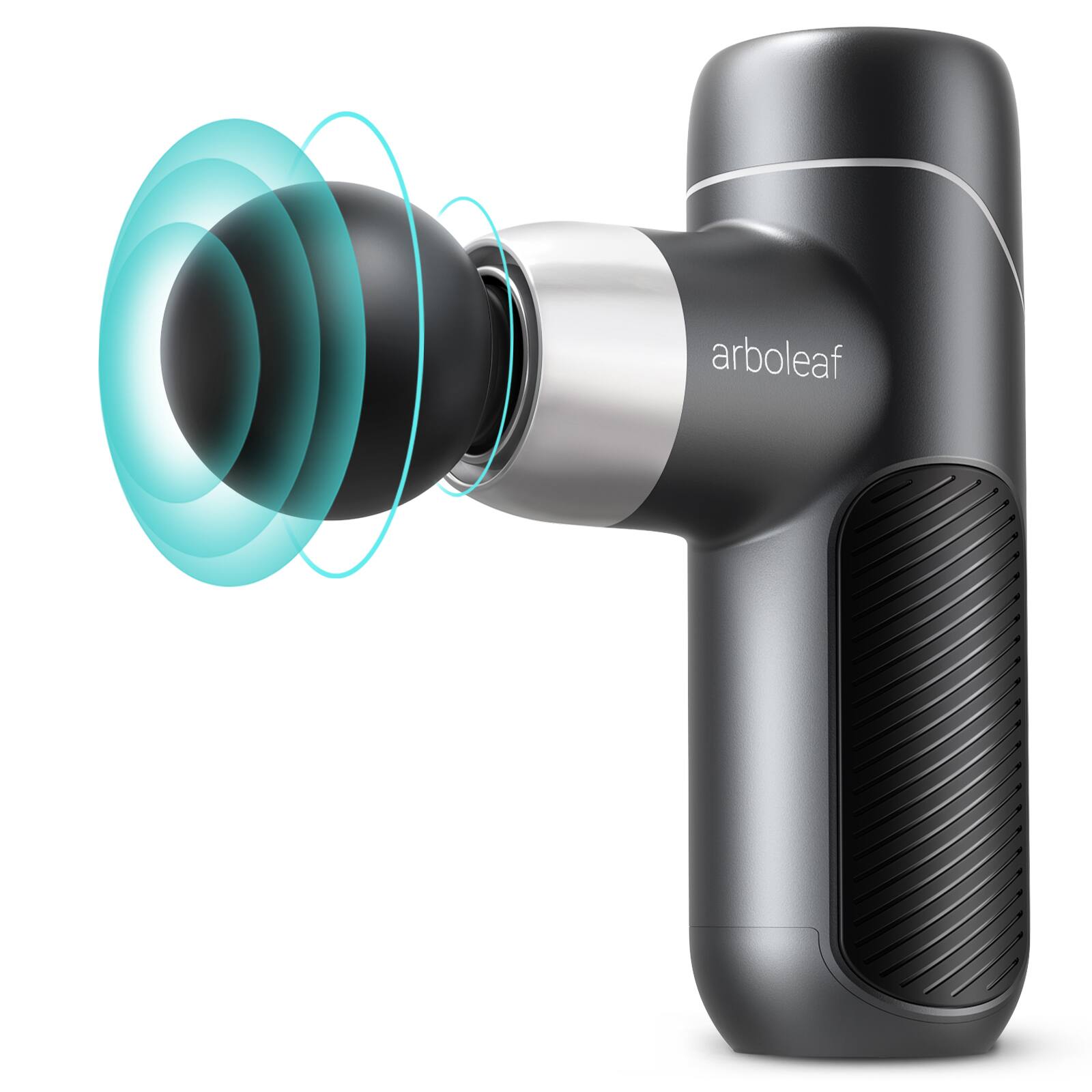 Front. Arboleaf - Arboleaf Mini Massage Gun, Back & Muscle Pain Relief, Handheld Percussion with 4 Speeds, FSA HSA Eligible - Dark Gray.