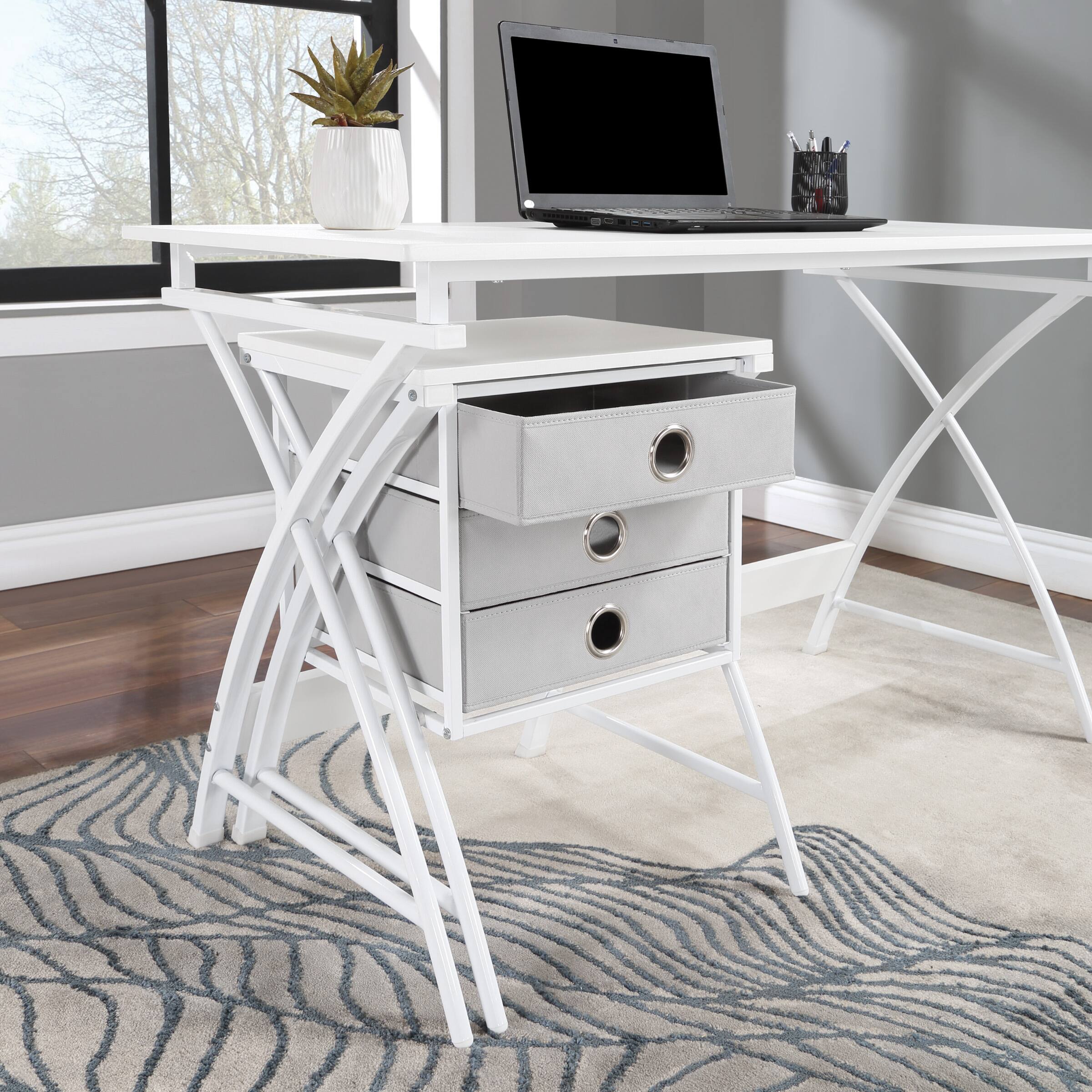 Alt View 18. OSP Home Furnishings - Olympic 48" Desk - White.